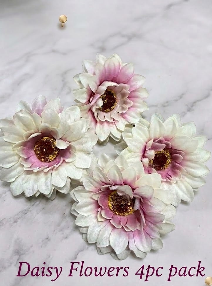 4 Pc Daisy Artificial Flowers