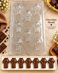 8 Cavity Akash Kandil Shape Chocolate PVC Mould – Diwali Chocolate Mould