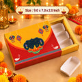 🪔 Diwali Slide Cavity Gift Box – 6 Cavity