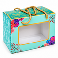 Floral Festive Jar Hamper Box – Premium Gift Packaging 7 × 4 × 5 inches