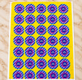 🎆 Round Chakkar Chocolate Stickers – Premium Festive Packaging Stickers