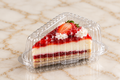 Pastry Container With Attached Lid
