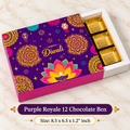 Purple Royale 12 Chocolate Box – Diwali Special