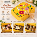 🌼 RIBBON HAMPER BOX – YELLOW FLORAL 🎁✨