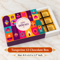 Tangerine 12 Chocolate Box – Diwali Special
