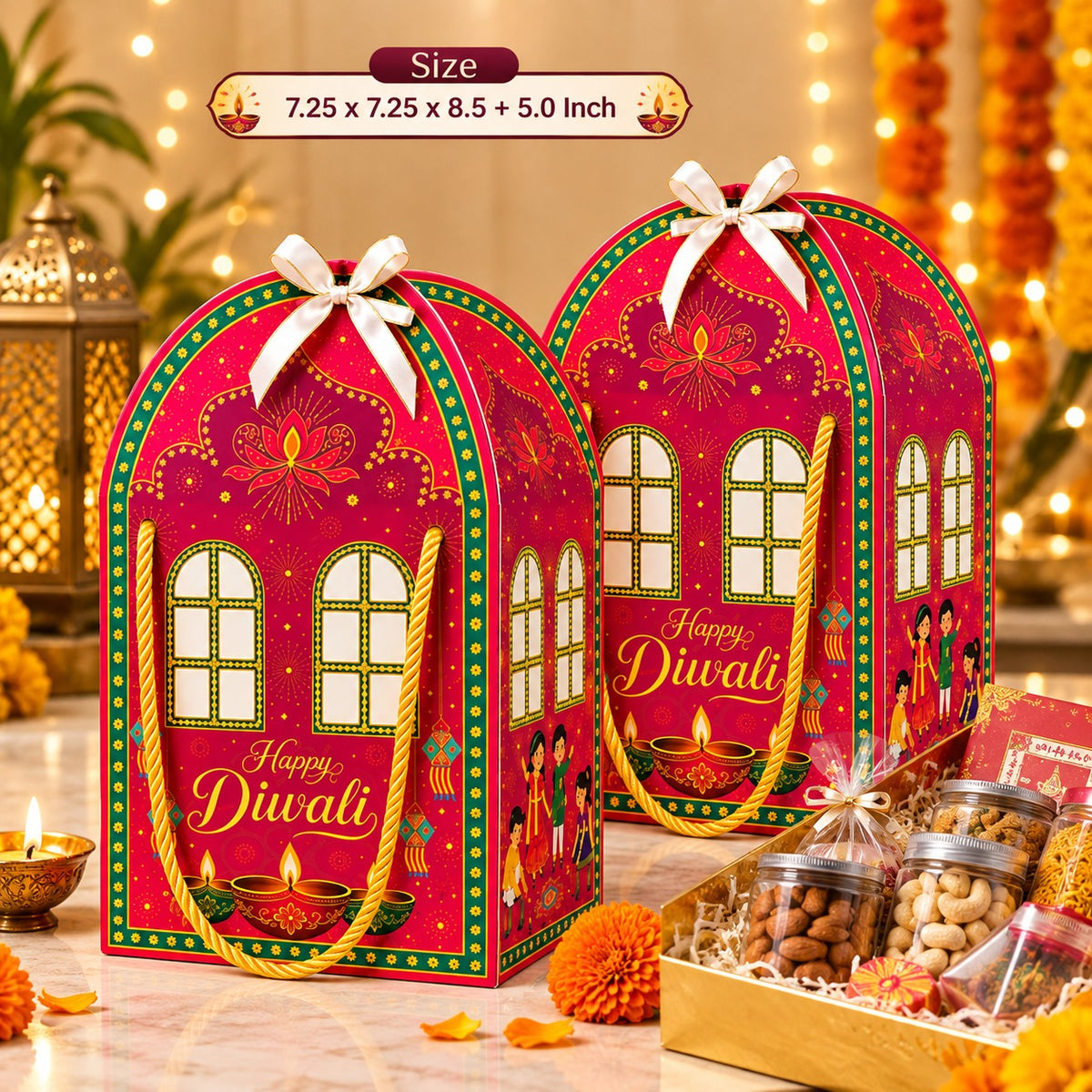 🎁 Royal Diwali Hamper Box 👑✨