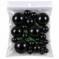 Black Faux Ball