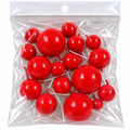 Red Faux Ball