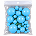 Sky Blue Faux Ball