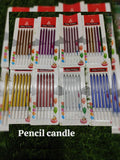 Pencil Candle
