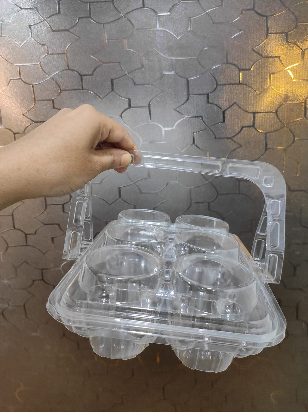 Cupcake Mould With 6 Cavity