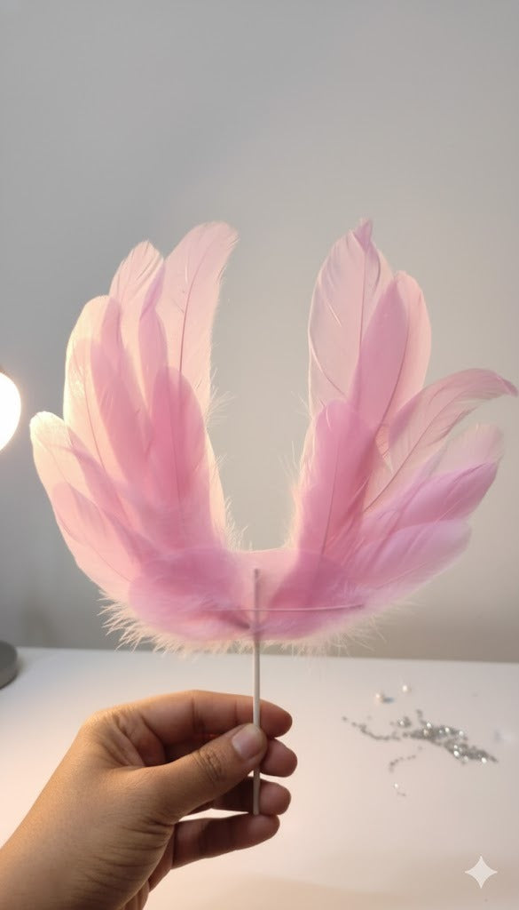 Cake Toppers Feathers