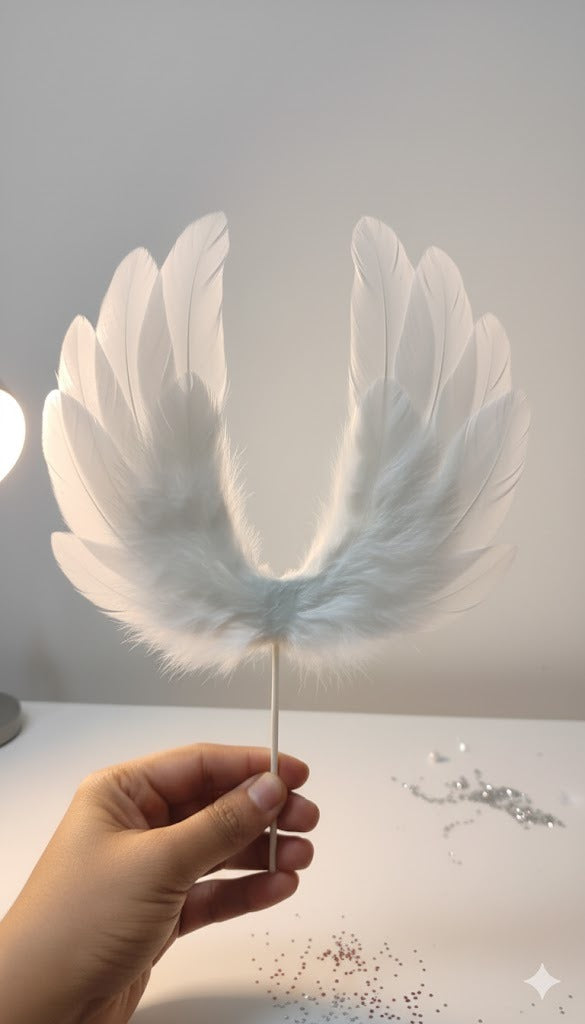 Cake Toppers Feathers