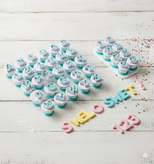 Alphabet Fondant Plunger Set