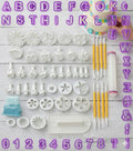 Fondant tools set with alphabate cutter