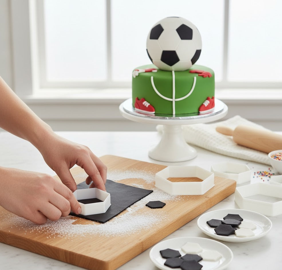 Fondant Football Cutter