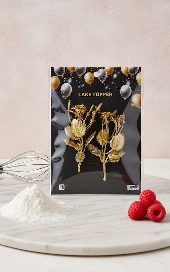 Golden Foil Topper
