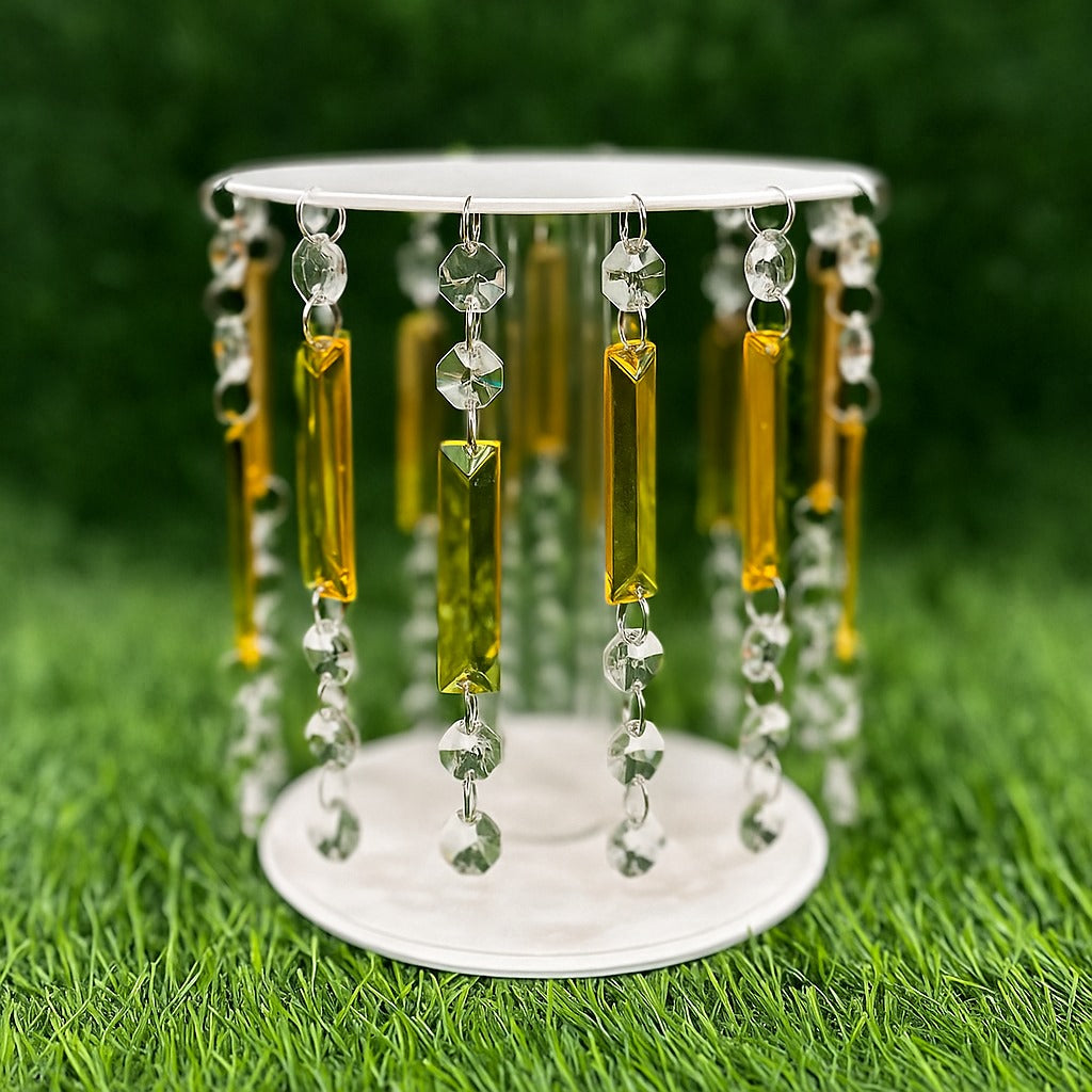 Gold Plated Jhumer Stand