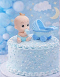 Baby Carriage Cake Topper