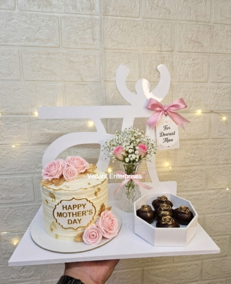 MOM' Themed Hamper Stand