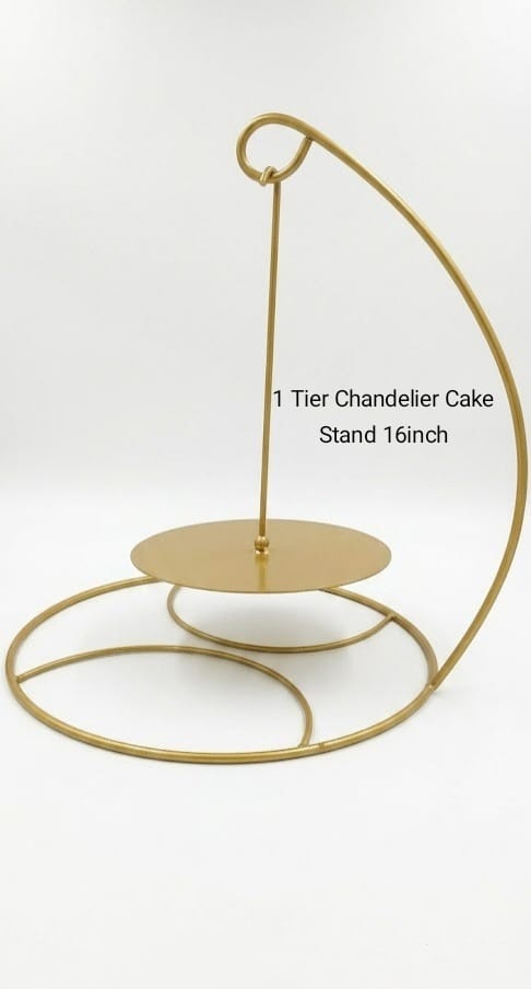 1-Tier Chandelier Cake Stand