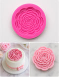 Elegant Peony Flower Silicone Fondant Mold