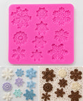 Winter Wonderland Snowflake Silicone Fondant Mold