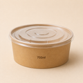 750ml Kraft Bake & Serve Bowl with Lid