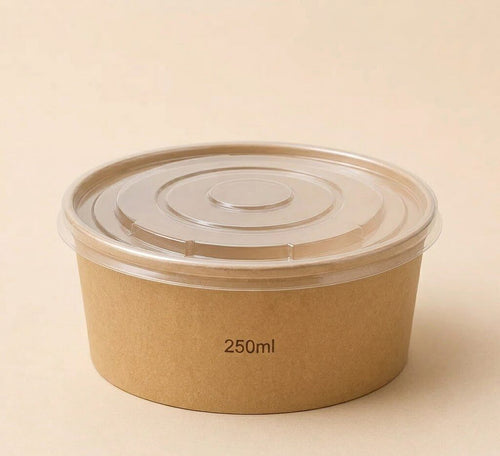 250g Kraft Bake & Serve Bowl with Lid