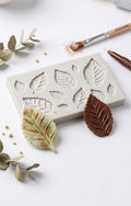 Realistic Multi-Size Leaf Silicone Fondant Mould