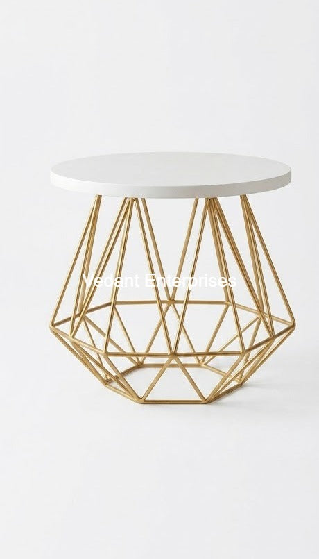 Geometric Cake & Display Stand (8-Inch)