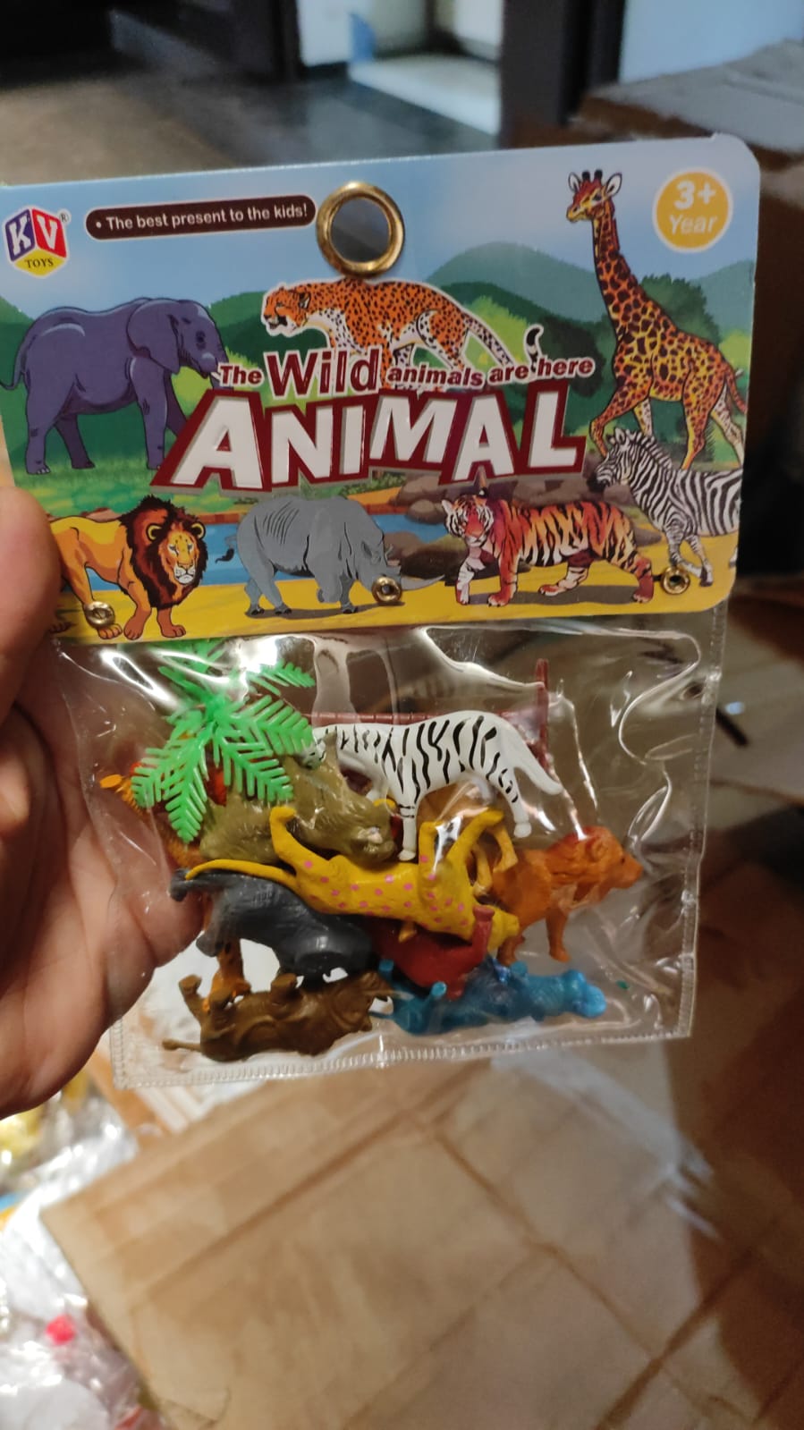 Animal Theme Cake Decoration Toy Set