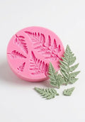 Elegant Fern Leaf Silicone Fondant Mould
