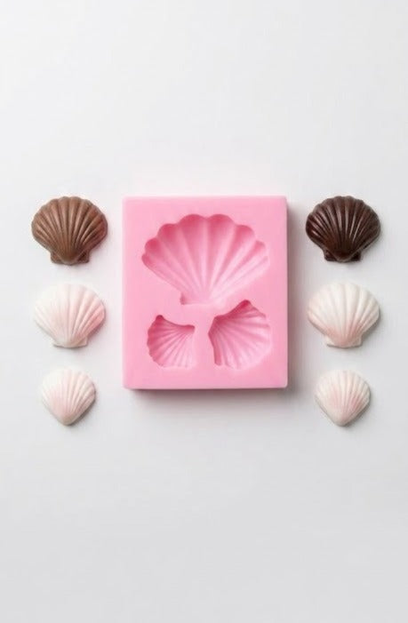 Ocean Sea Shell Silicone Fondant & Chocolate Mould
