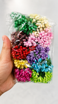 Artificial Polen Flowers for Cake Decoration
