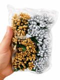 Metallic Polen Flowers for Cake Decoration