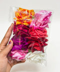 Big Velvet Rose Flowers for Cake Decoration