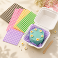 Premium Bento Cake Base Sheets – 50 pcs Pack