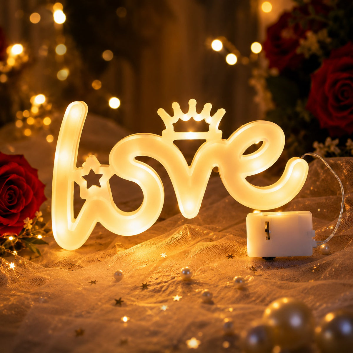 LED Love Light Topper