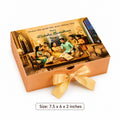 Premium Peach Raksha Bandhan Hamper Gift Box 5pc pack