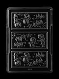 Rakhi Bar Chocolate PVC Mould – 3 Cavity Festive Design