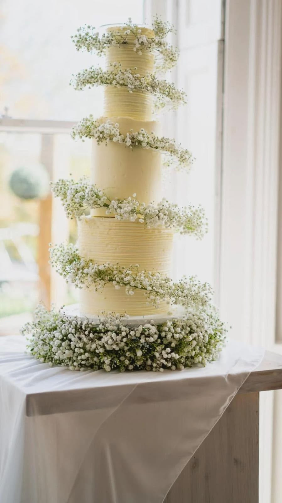 Acrylic Spiral Cake Stand / Floral Garland Support Stand