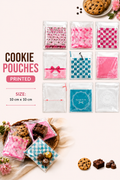 Printed Cookie Pouches – 10 × 10 cm 🍪✨