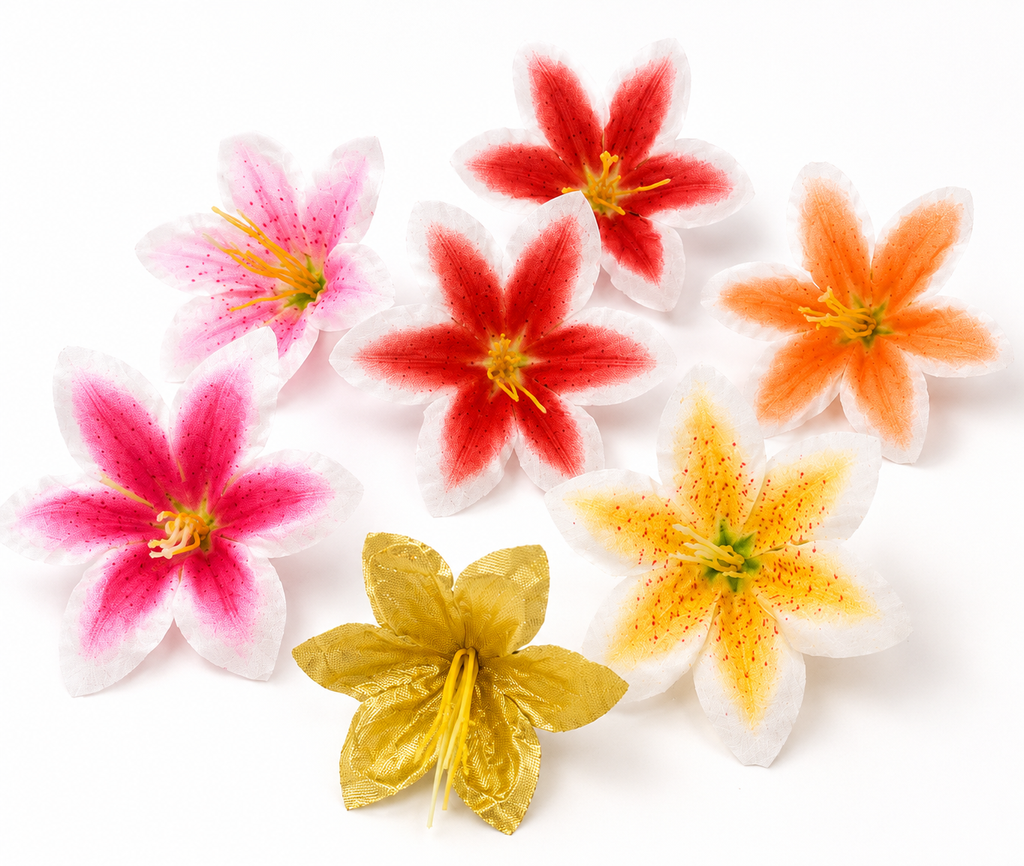 🌸 Lily Flowers for Cake Decoration 🌸