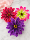 🌸 Double Layer Lily Flowers – 3 Pc Set for Cake Decoration 🌸