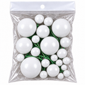 White Faux Ball
