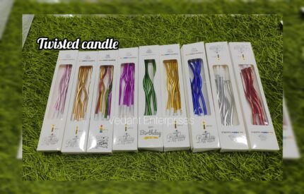 Twisted candle