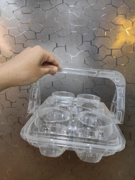 Cupcake mould with 6 cavity