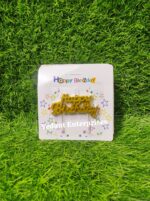 Imported HBD letters candle