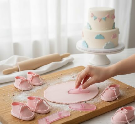 Fondant Baby Shoe Cutter